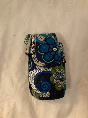 Vera Bradley Mod Floral Blue Cell Phone Case • $5