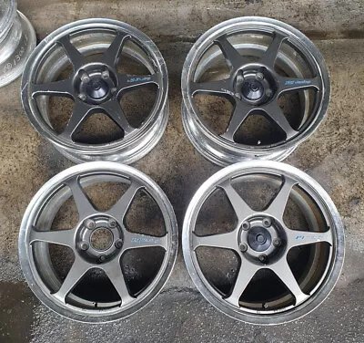 JDM 17  P1 Racing Japan Wheels For Is200 Sxe10 Fc3s Fd3s S13 S14 S15 R32 Z31 Rx7 • $1299