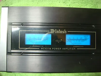 Mcintosh MC431M Car 4-Channel 100WX4 Power Amplifier High-End Old School U.S.A. • $1488.88
