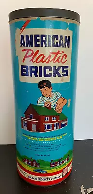 Vintage - American Plastic Bricks - Set 745 - Halsam / Elgo • $63.75