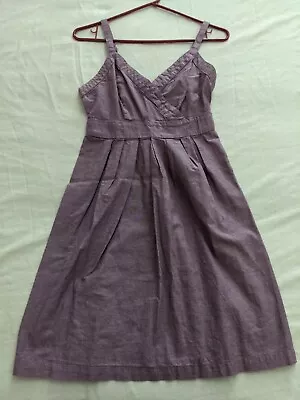 Women's Merona Brand Beautiful Violet Purple V-neck Design Party Dress- Size S • $20