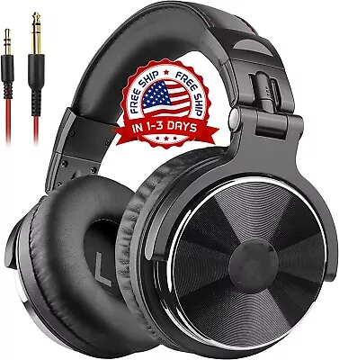 Auriculares Profesionales De Grabacion De Monitores DJ Cableado Jack 35mm NEW • $79.99