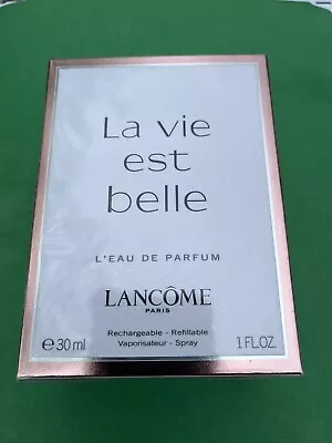 SEALED Lancôme Paris “La Vie Est Belle” L’eau Dr Parfum 30 Ml • $38.99