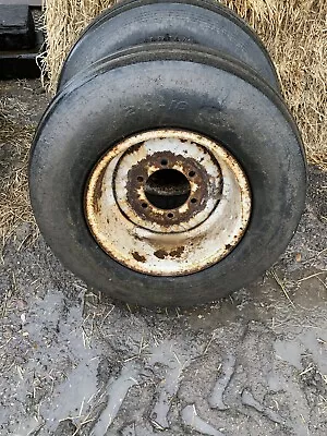 £225 • Buy Implement Wheels/ Tractor Tyres/bale Trailer/tractor Trailer/ Mixer Wagon