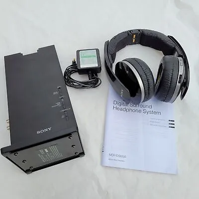 Sony MDR-DS6500 Wireless Headphones Digital 7.1CH Surround 3D • $169.99