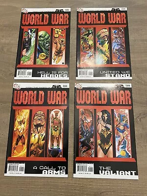 World War III 1-4  52  - 9.0 - Complete - 2007 - DC - Shazam Teen Titans JSA JLA • $10