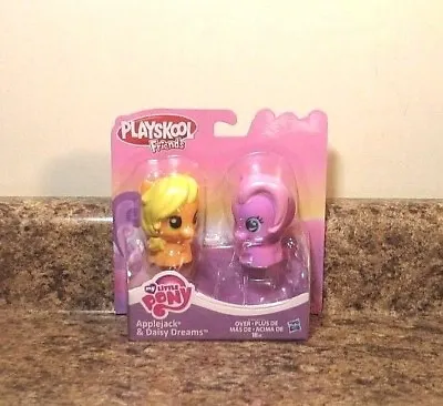 Playskool Friends My Little Pony Figure Set Applejack And Daisy Dreams NEW • $12.95