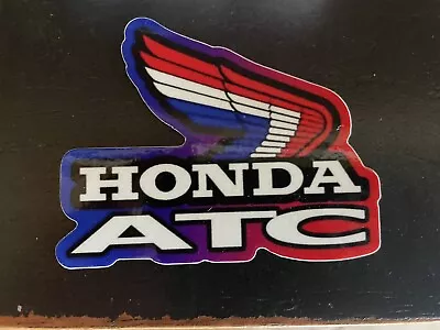 ATC Honda Decal 250r 200x 350x 185s 70 Vintage Style BIGGER 4”x4”! • $3.99