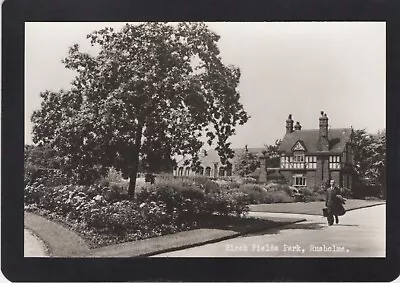 Rusholme Manchester Birch Fields Park Fallowfield Real Photographic RPPC • £1.20