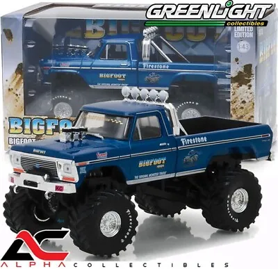 Greenlight 86097 1:43 1974 Ford F-250  Bigfoot  #1 Blue Monster Truck • $24.95