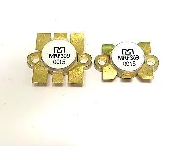 2 Pieces   MRF309 RF Power Transistor 50W 450MHz NPN • $24.95