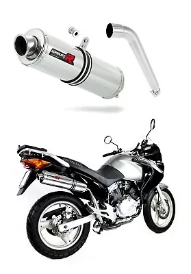 Exhaust Silencer Muffler DOMINATOR ROUND XL 125 V VARADERO 01-06 + DB KILLER • $199