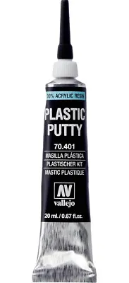 AV Vallejo Modelling Plastic Putty / Filler Acrylic Resin 20ml Tube New 70.401 • £5.14