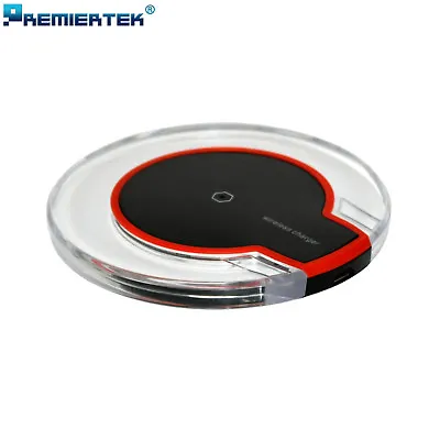 Qi Wireless Charger Pad Charging Dock Station For IPhone XS Max X XR Galaxy S10 • $6.19