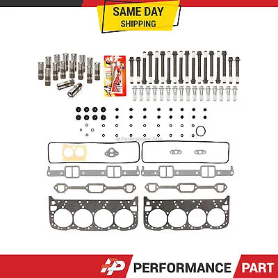 Head Gasket Set Head Bolts Lifters Fit 92-96 Corvette Chevrolet 5.7 LT-1 LT-4 • $180.99