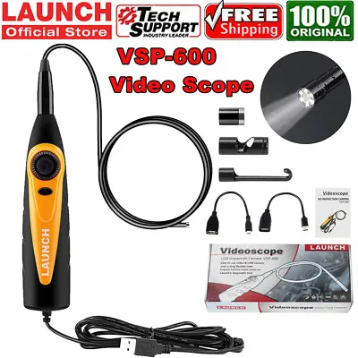 LAUNCH Borescope Videoscope Inspection Camera 720P USB Endoscope LED For X431 • $35.99