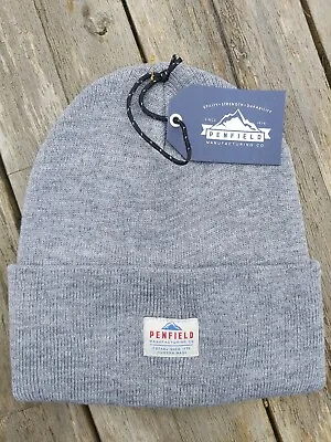 £34.50 • Buy Classic Retro PENFIELD USA Grey Beanie Hat - Super Comfy & Warm - One Size Adult