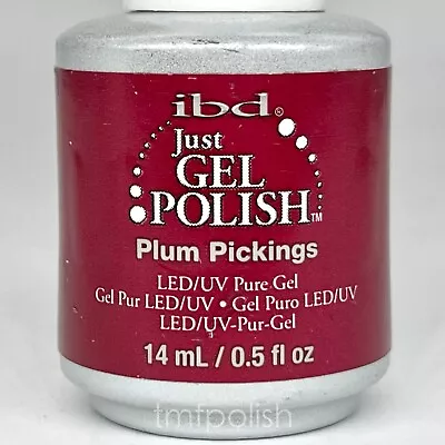 Brand New IBD Just Gel Nail Polish - Plum Pickings - Full Size • $8.50