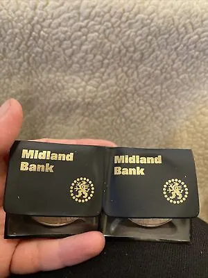 Collectable Midland Bank Commemorative 1977 Coins X 2 • £5.95