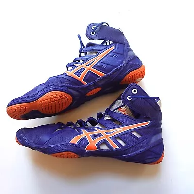 ASICS Omniflex Attack Wrestling Shoes J400Y-6031 Size: 6.5 • $59.99