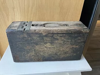 Antique  U S Military World War I Ammo Box W/ Brass Hinges • $45