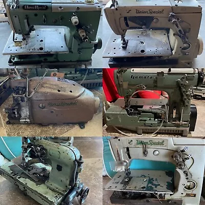 Industrial Sewing Machine Lot Chainstitch Union Special Kansai Commercial Serger • $150