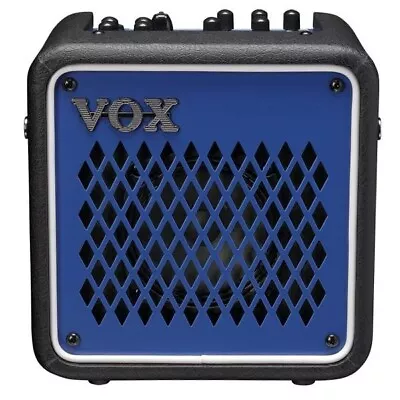 VOX MINI GO 3 VMG-3 Digital Modeling Guitar Amplifier 3W Iron Blue Genuine • $189.99