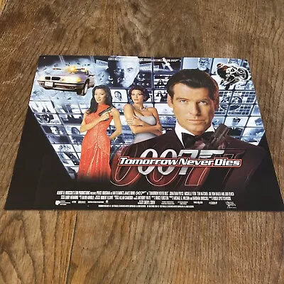 Tomorrow Never Dies James Bond 007 Genuine Cinema Poster A3 Gloss Finish • £2.80