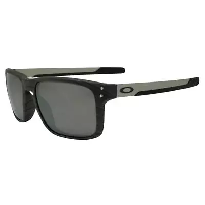 Oakley OO 9384-0457 Holbrook Mix Woodgrain Prizm Black Lens Mens Sunglasses . • £112.51