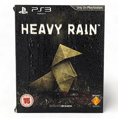 $30 • Buy Ps3 Heavy Rain Special Collector's Edition Complete CIB PlayStation 3