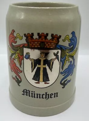 Vintage Beer Stein .5L Munchen Made In Germany • $14.78