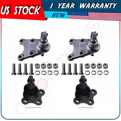 Parts Front Lower & Upper Ball Joint Suspension Kit Fits 1992-1994 Isuzu Trooper • $46.64