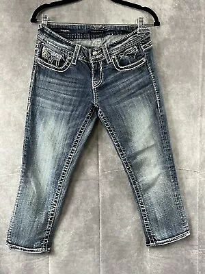 Vigoss The New York Capri Jeans Women Size 3/4 Cropped Inseam 22  • $11.50