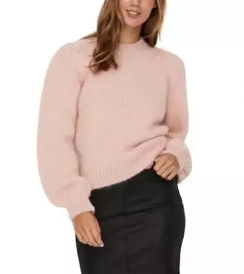 Vero Moda Sweater Puff Sleeve Womens's Sz M NEW NWT N118 • $14.75