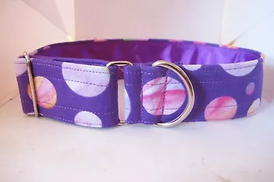 Greyhound/Lurcher/Saluki 1.5  Satin Lined Cotton House Collar • £10