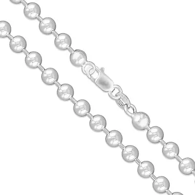 18  Sterling Silver Necklace Italian Ball Bead Chain Pure 925 Italy US Wholesale • $43.79
