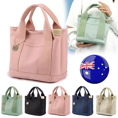 Large Capacity Multi-pocket Handbag Women Fashion Canvas Tote Bags For Women AU • $28.98