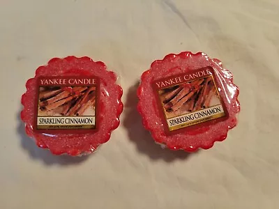 (2) Lot Yankee Candle Wax Potpourri Tarts Sparkling Cinnamon 0.8 Oz  • £5.12