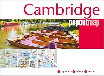 Cambridge PopOut Map By PopOut Maps 9781914515682 | Brand New | Free UK Shipping • £4.64