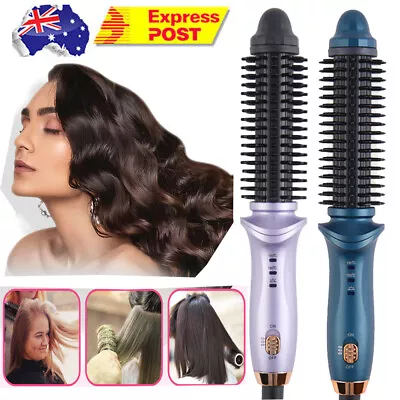 Electric Hair Dryer 2 In 1 Hair-Styler Straighteners Blow Brush Comb Curl Dryer • $24.95