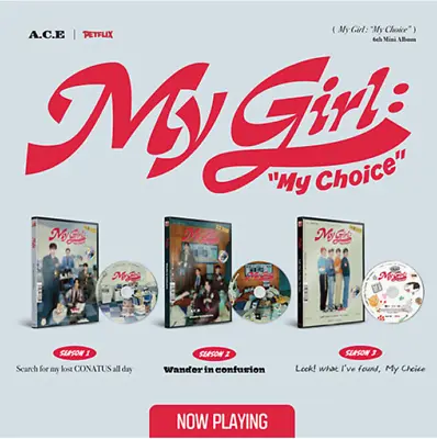 A.C.E 6th Mini Album [My Girl : “My Choice” [PHOTOBOOK+CD] Kpop - Select • $52.24