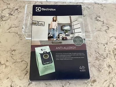 ELECTROLUX EL202G S-BAG ANTI-ALLERGY VACCUM BAGS 4 Pack *NEW IN SEALED BOX* • $15.50