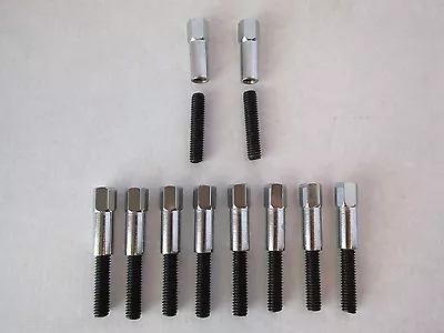 $21.99 • Buy Chrome Valve Cover Bolt Set Fits Ford Fe 352 360 390 406 427 428 #7284-10