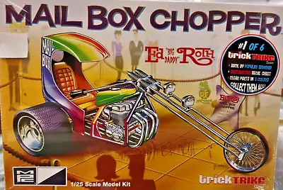 MPC 892 MAIL BOX CHOPPER Ed Big Daddy Roth Trick TRIKE  Plastic Model Kit NEW • $22.99