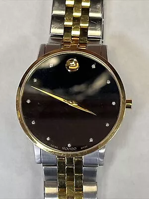 Movado 07.1.19.1462 Museum Classic Two-Tone Stainless Steel Watch WW • $332.49