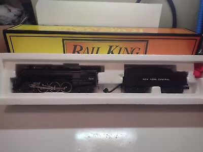 MTH Rail King New York Central  4-6-4- Hudson Steamer Engine 5405 / Tender • $175
