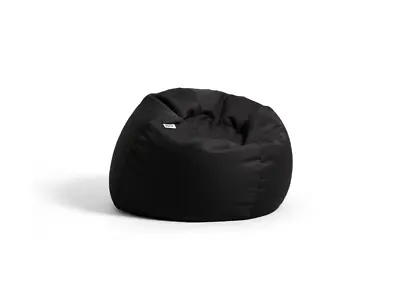 $27.99 • Buy Big Joe Dot Bean Bag Chair Kids With Filling Peat Black, Playrooms, Durable NEW