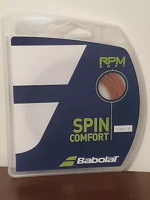 Babolat RPM Soft 1.30mm / 16 G Spin Comfort Monofilament Tennis String 12m / 40' • $11.99