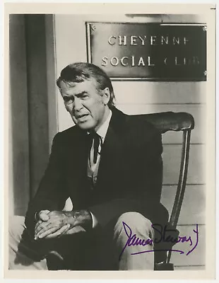 James Stewart Signed Original TV Still Photo  Cheyenne Social Club   Autographed • $59.99