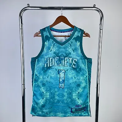 Lamelo Ball Charlotte Hornets NBA Basketball Jersey Camo #1 Special Edition*- • £26.99